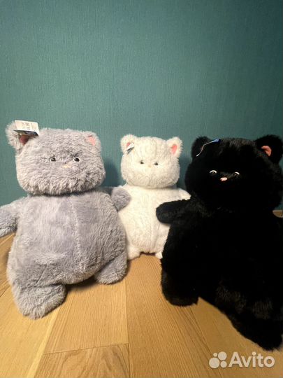 Мягкая игрушка кот невдупленыш коллекционируемая