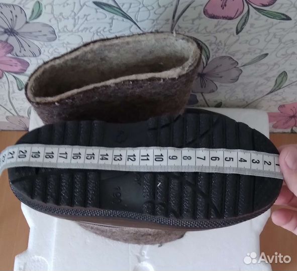 Валенки с калошами