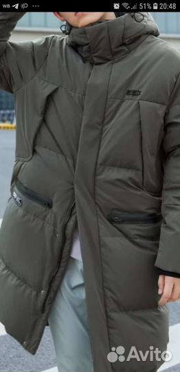 Пуховик мужской новый размер 50