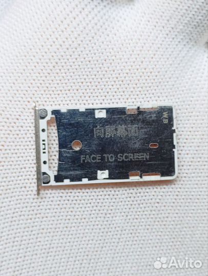 Xiaomi redmi 4X MAG138. Сим лоток. Оригинал