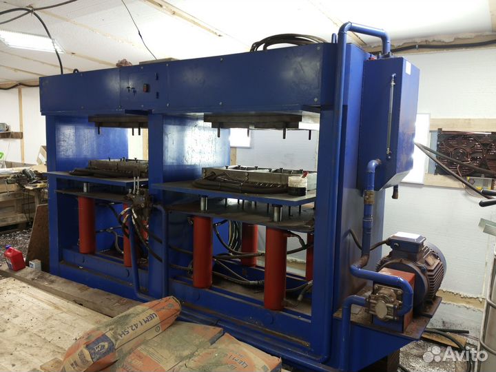 Линия производства полимер песчаной плитки