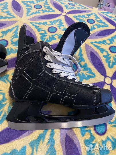 Коньки хоккейные мужские 45 размер