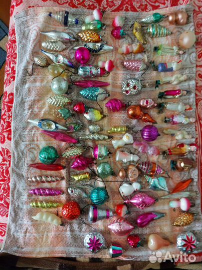 Елочные игрушки СССР