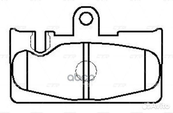 GK1048 колодки дисковые задние CKT-34 Suzuki I