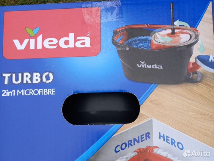 Новые наборы vileda turbo 2В1