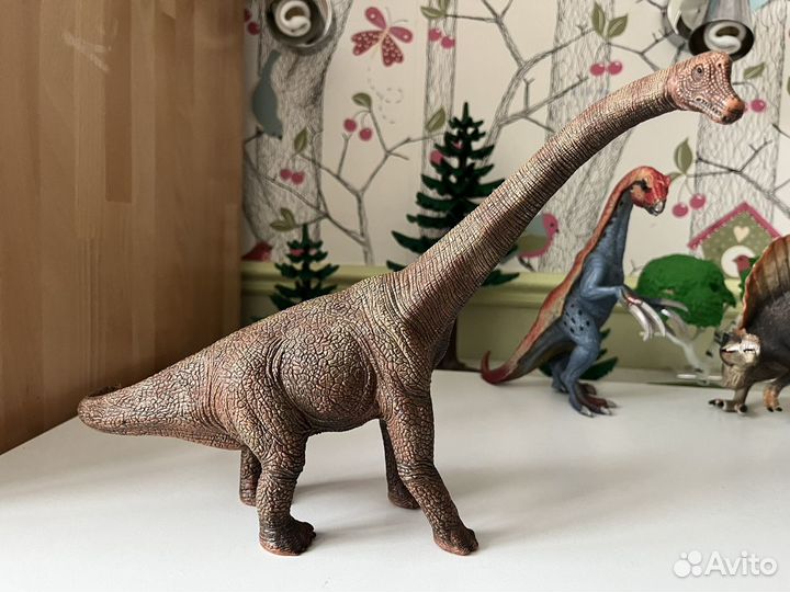 Schleich динозавры+ мозозавр и Теризинозавр