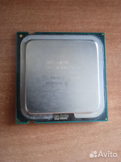 Процессор Intel core 2 duo