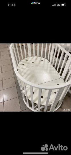 Кроватка для новорожденных трансформер 2 в 1