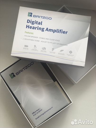 Слуховой аппарат новый