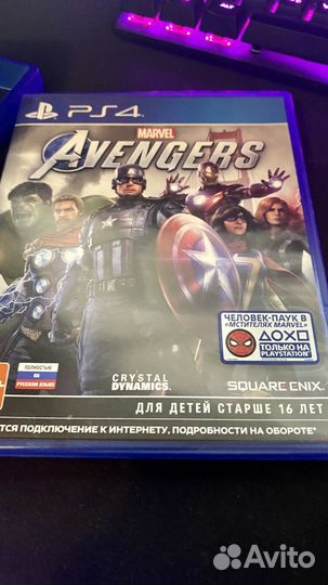 Диски игры для ps4