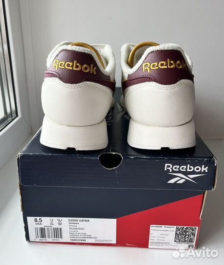 Кроссовки Reebok Classic leather Оригинал