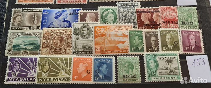 Марки **/*. Британские колонии. Фауна