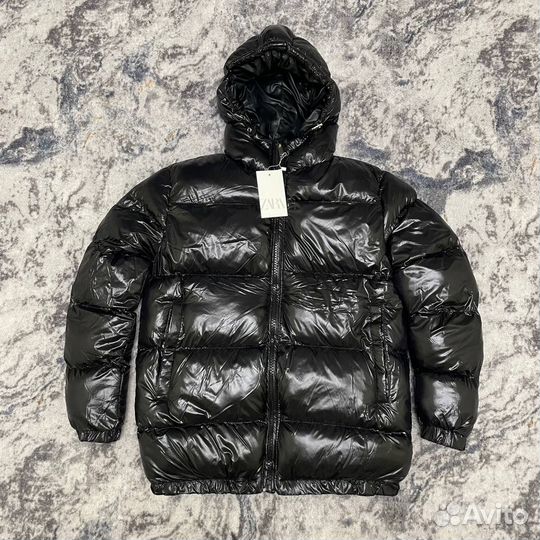 Пуховик zara moncler