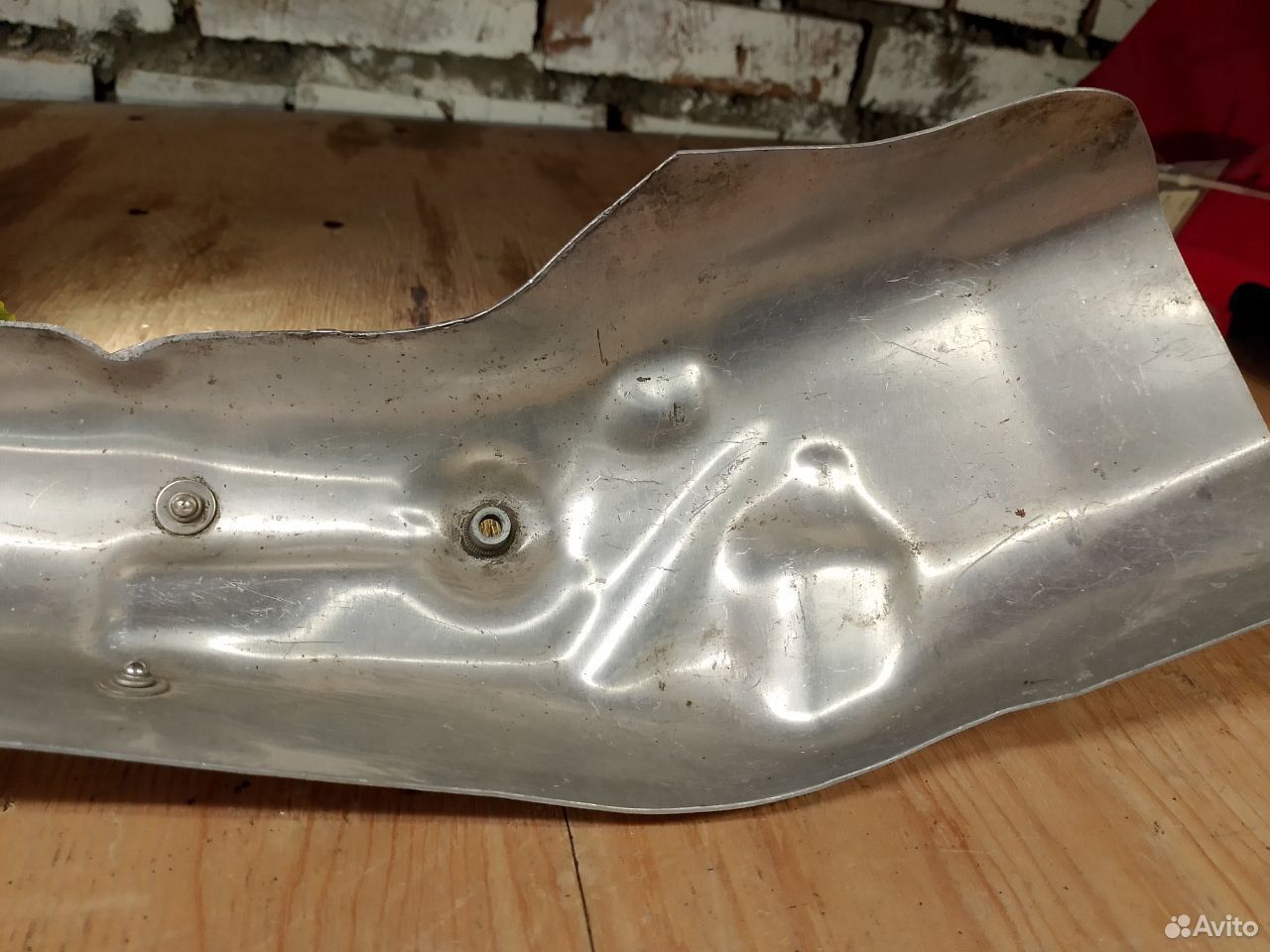 Honda CBR1000RR 05 накладка на глушитель