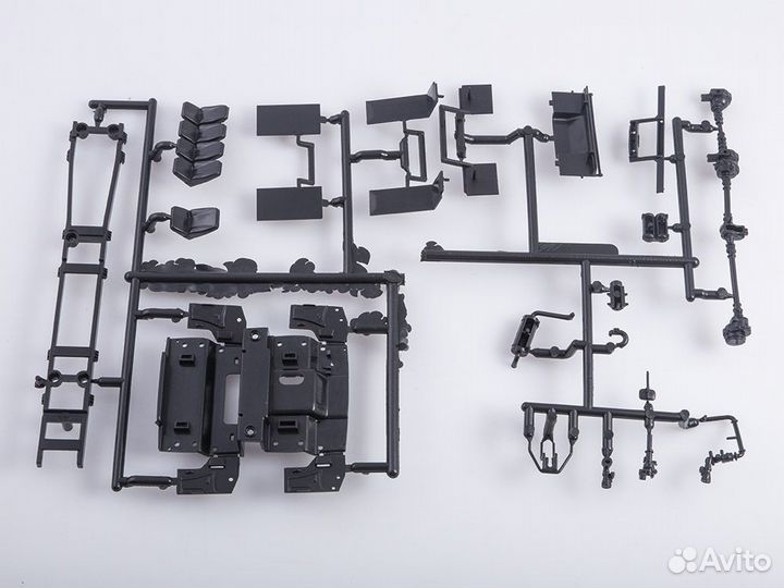 Кит Камаз 6560 8х8 аа-13-60 пожарный Пулково 1/43
