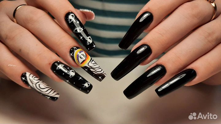 Маникюр, педикюр, наращивание ногтей