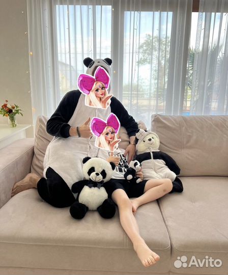 Панда для фотосейсии