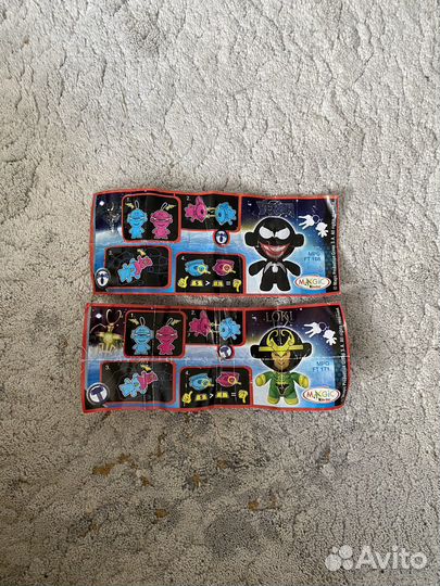Киндер-сюрприз Марвел полная коллекция + штучно