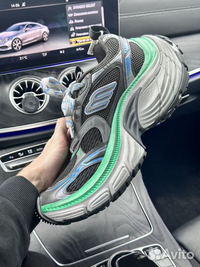 Кроссовки Balenciaga 10xl Sneaker Grey Green