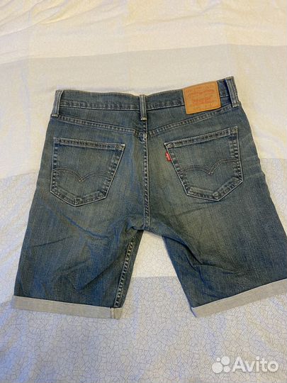 Джинсовые шорты levis 508 w30