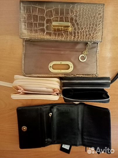 Кошельки из кожи, новые,женские,качественные