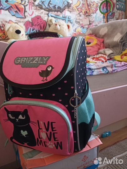 Рюкзак для девочки grizzly