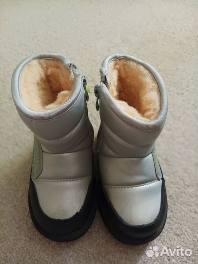 Сапоги зимние на мальчика 23