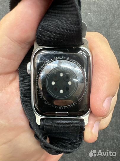 Часы Apple Watch S8 Silver 45 mm