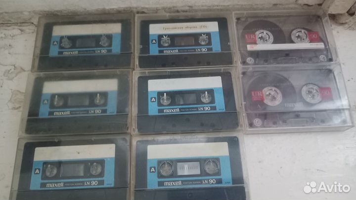 Аудиокассеты Maxell Ln90. Обмен