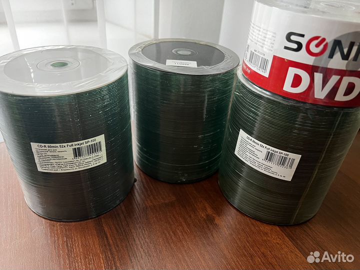 Компакт диски CD-R (упаковка)
