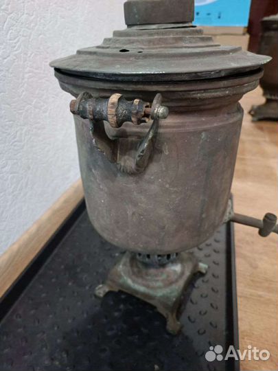Самовар угольный старинный