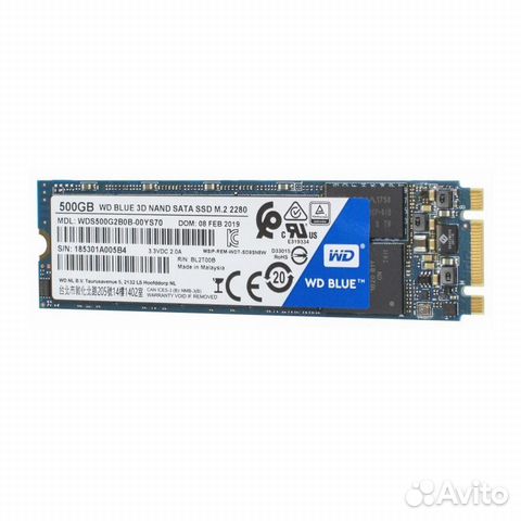 Western Digital WD Blue SATA 500 Gb (Новый)