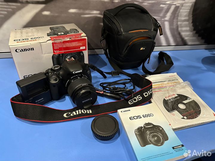 Фотоаппарат Canon eos600D kit