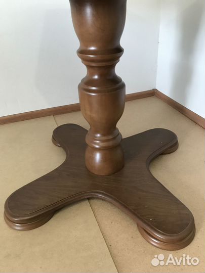 Мощный стол из массива новый береза дуб