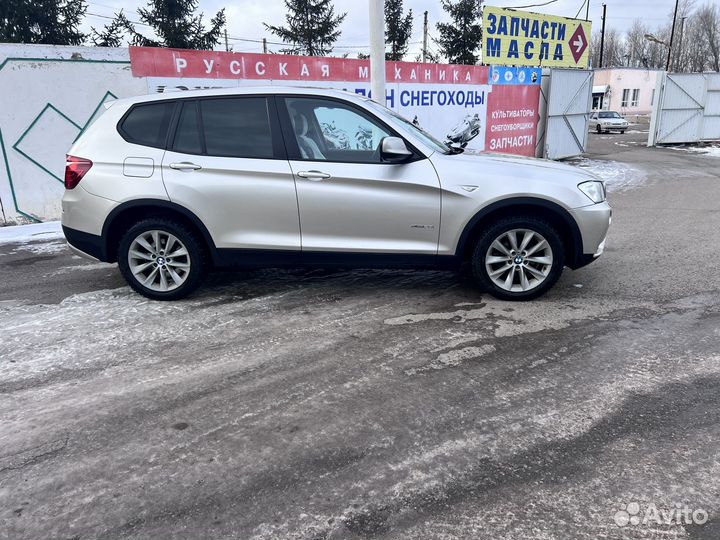 BMW X3 2.0 AT, 2013, 214 000 км