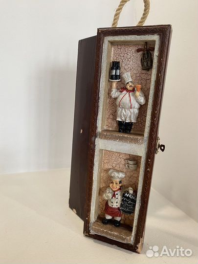 Деревянная коробка для вина