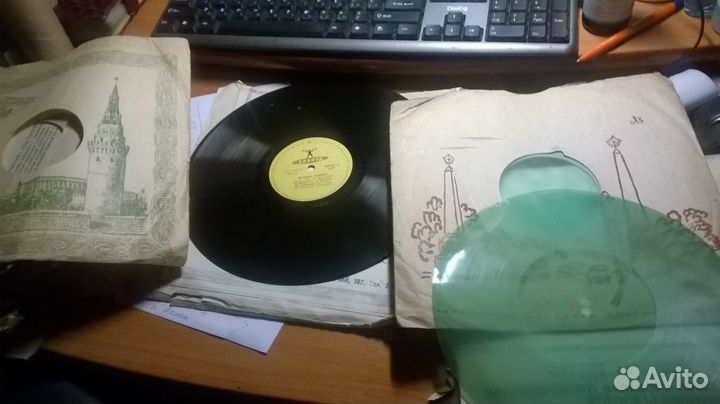Грампластинки 50-70х гг