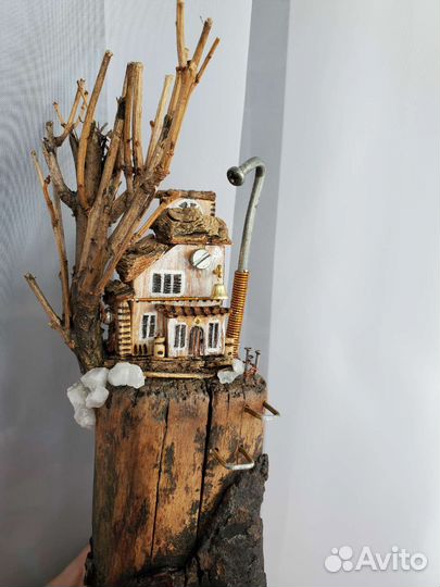 Ключница настенная из дерева