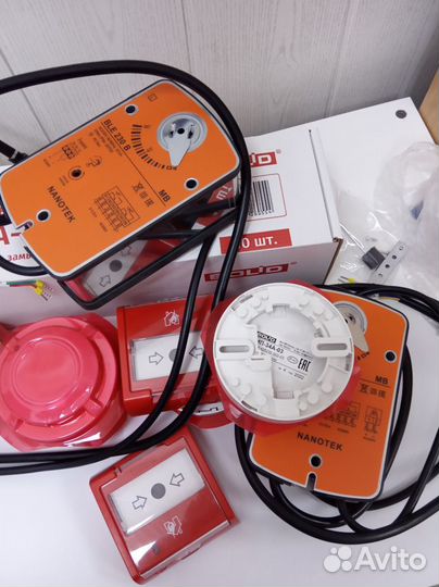 Пожарный извещатель маяк-12-С красный