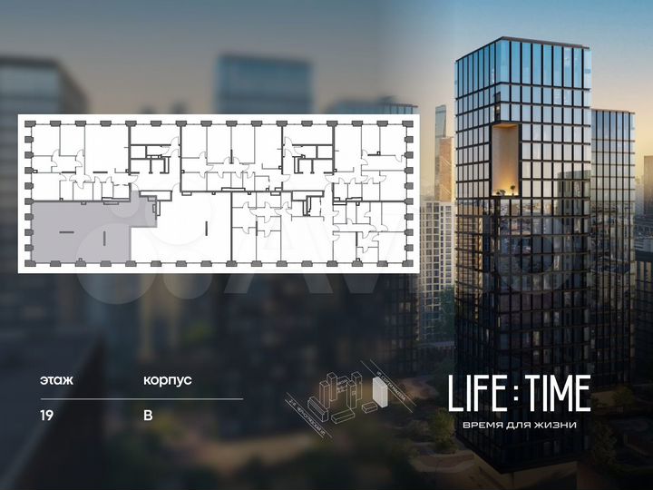 3-к. квартира, 130,1 м², 19/22 эт.