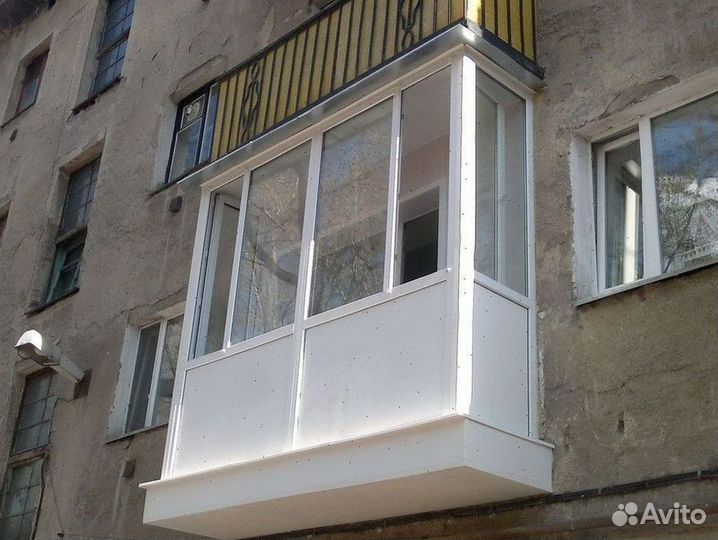Балконы пвх