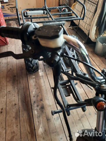 Трицикл самодельный со снятым мотором объявление продам