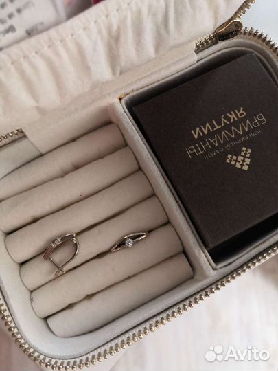 Серьги с бриллиантами