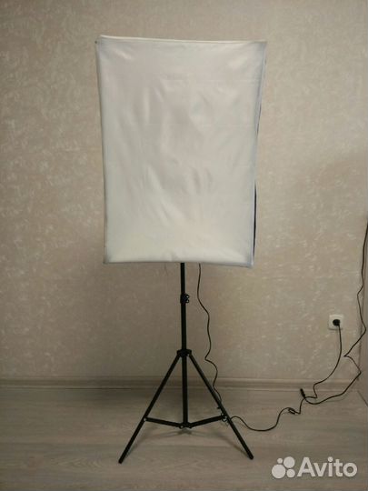 Софтбокс со штативом для съёмки в студии