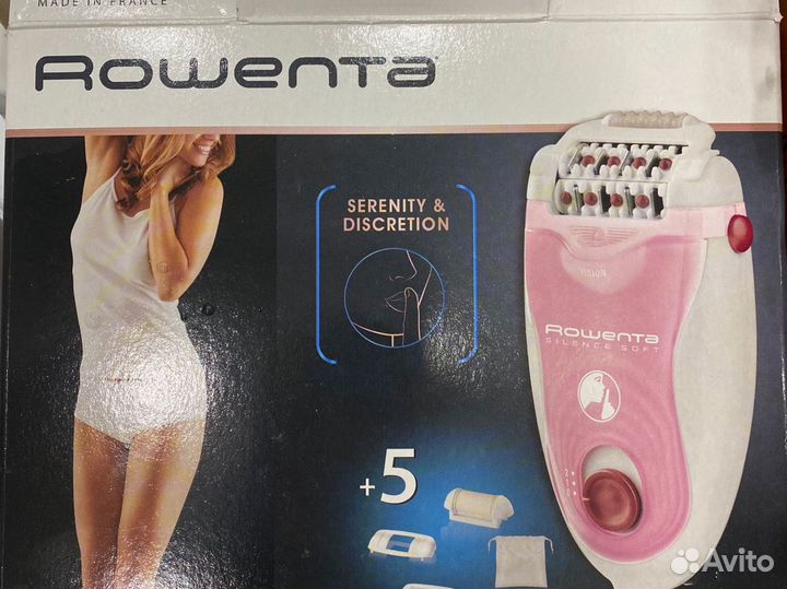 Эпилятор Rowenta новый