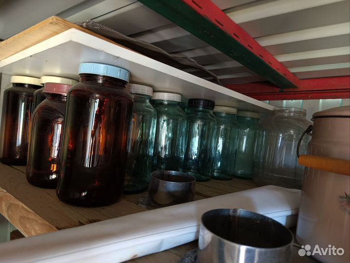 Банки, ящики, тазы