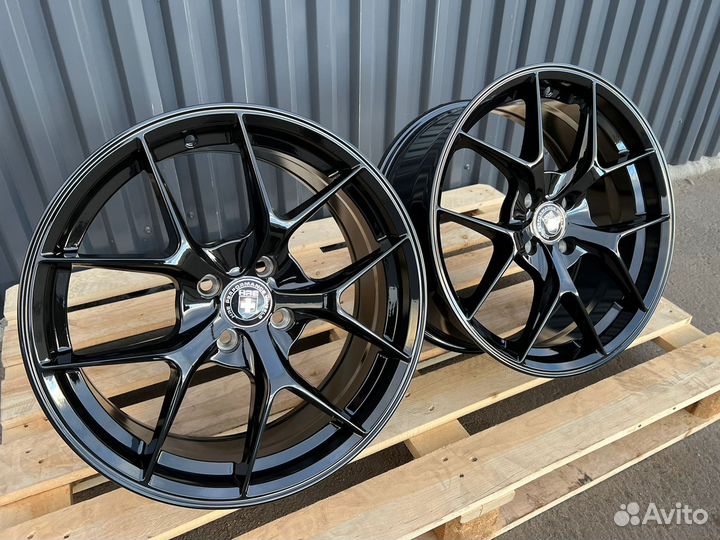 Диски bbs gloss black R16 4-100