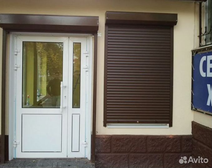 Рольставни для гаража элетропривод устойч