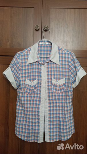 Блузки с коротким рукавом