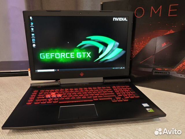 HP Omen 17-AN017UR i5-7300HQ 16Gb/1256SSD/4Gb Чек